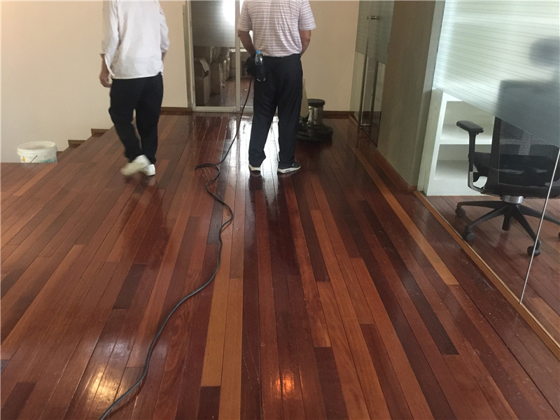 洪雅县地面清洗案例